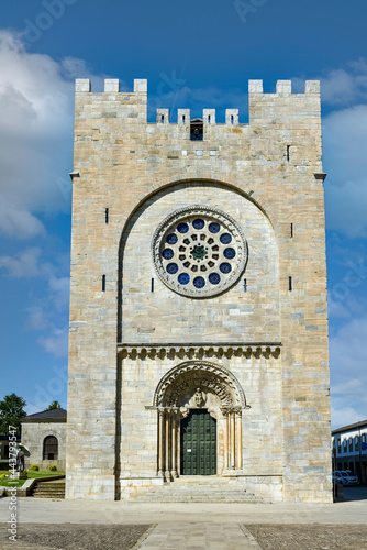 Lugo. Spain. 02.10.2021
Church of San Nicolas in Puertomarin in Lugo photo