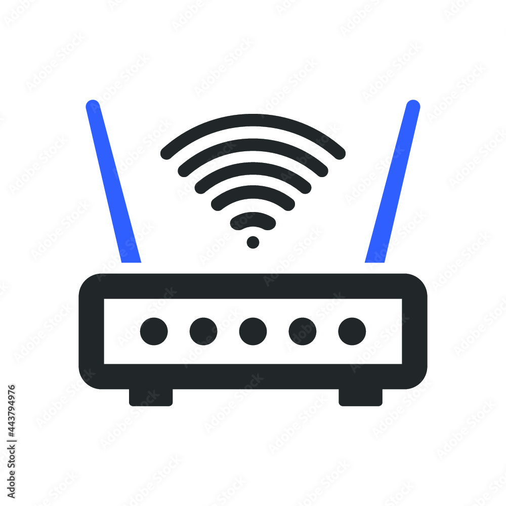 wireless router icon design vector wireless router icon design vector