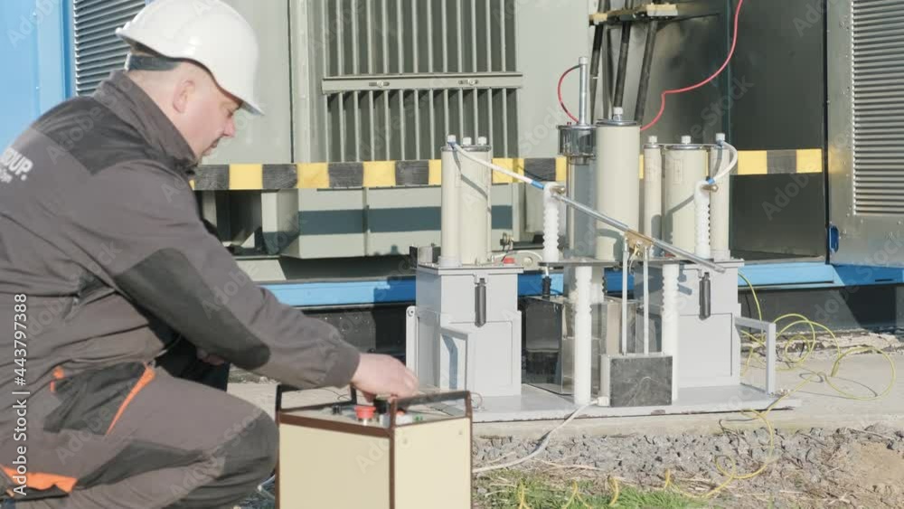 Execution of electrical measuring works on the power transformer Execution of electrical measuring works on the power transformer