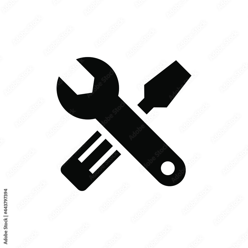 Fix tools icon vector graphic illustration Fix tools icon vector graphic illustration