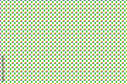 Symmetrical pattern image used in advertising media background