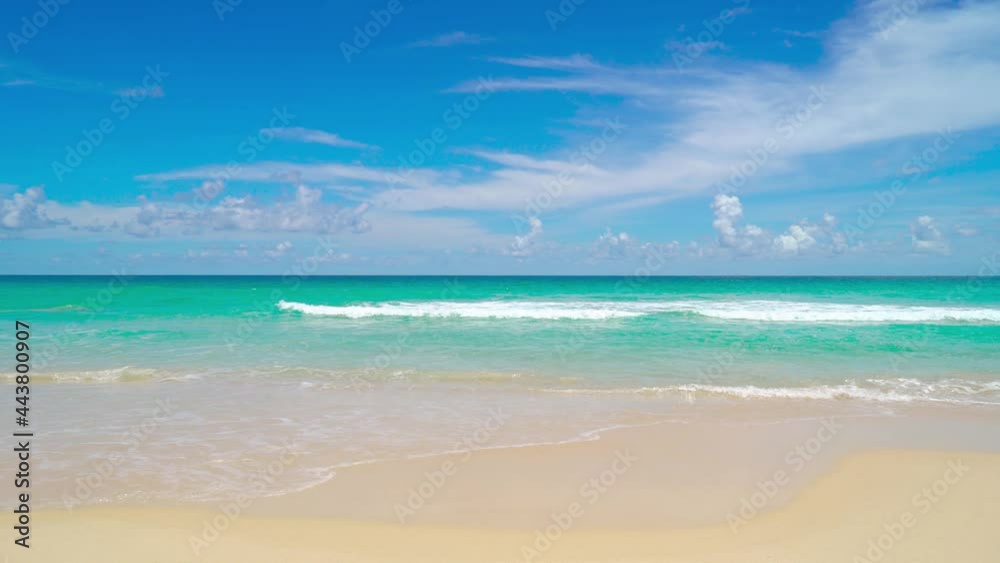 Phuket beach sea, Panoramic landscape
View of beach sea on sun light in the summer. At Karon Beach, Phuket, Thailand. 4K UHD, Video Clip. Phuket beach sea, Panoramic landscape
View of beach sea on sun light in the summer. At Karon Beach, Phuket, Thailand. 4K UHD, Video Clip.