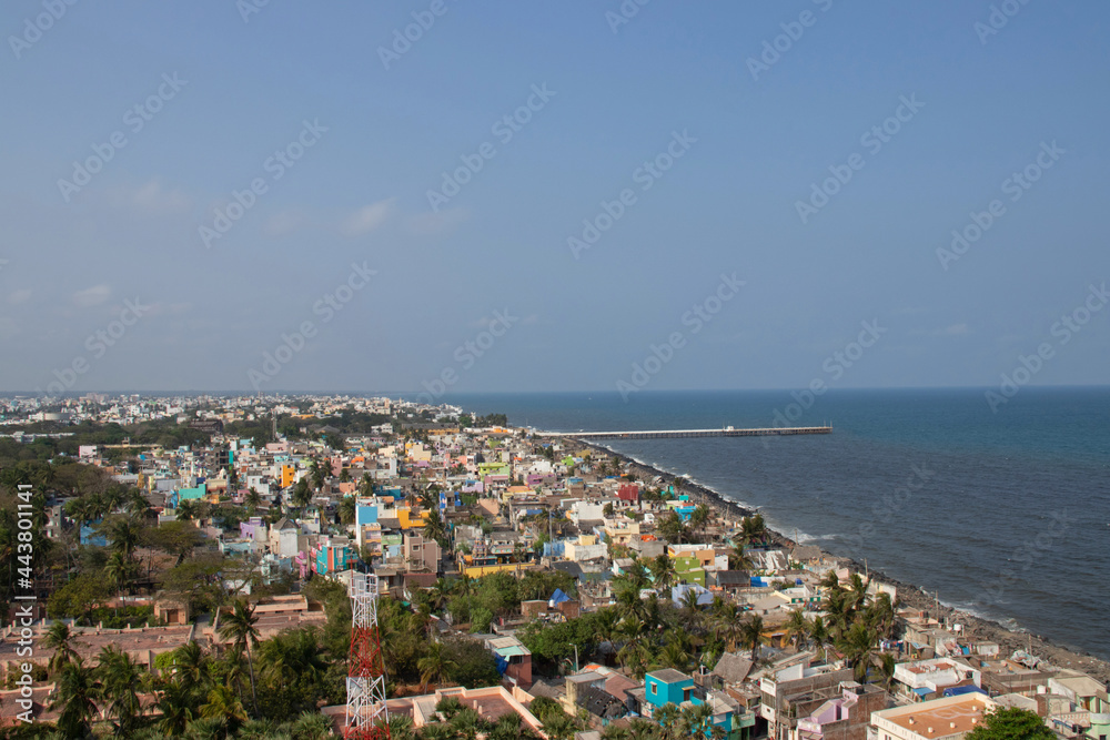 The View from the Old Lighthouse, Pondicherry , India