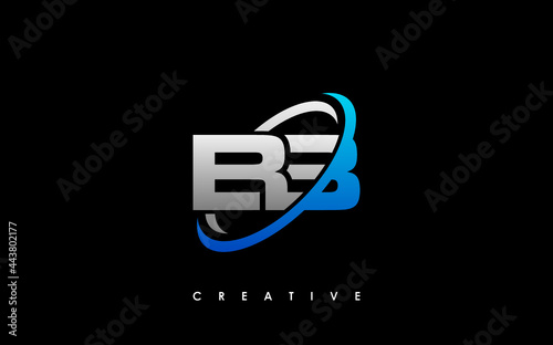 BB Letter Initial Logo Design Template Vector Illustration