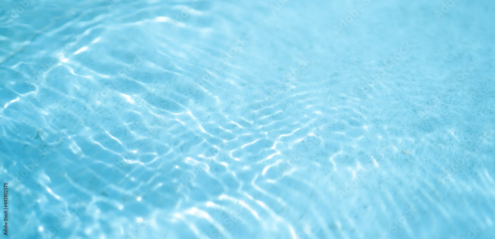 Obraz premium blue water background