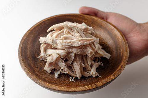 Wallpaper Mural chicken breast on a white background Torontodigital.ca