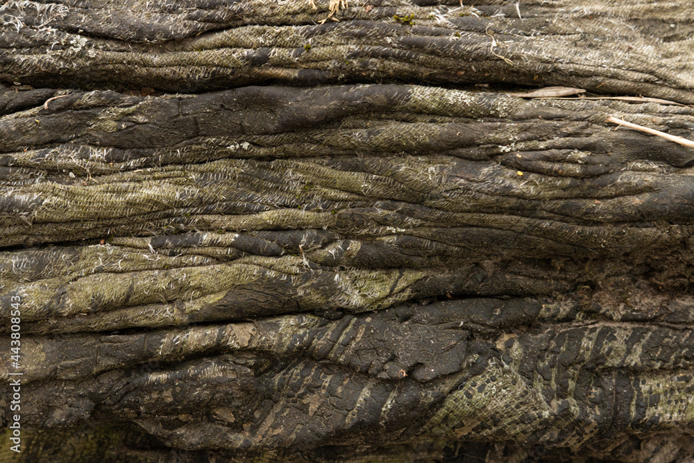 Resin folds on metal and rusted steel background Resin folds on metal and rusted steel background