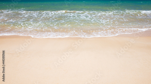 sand pattern of a beach in the summer © Pakhnyushchyy
