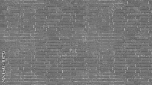 White Grunge Brick Wall Texture Background