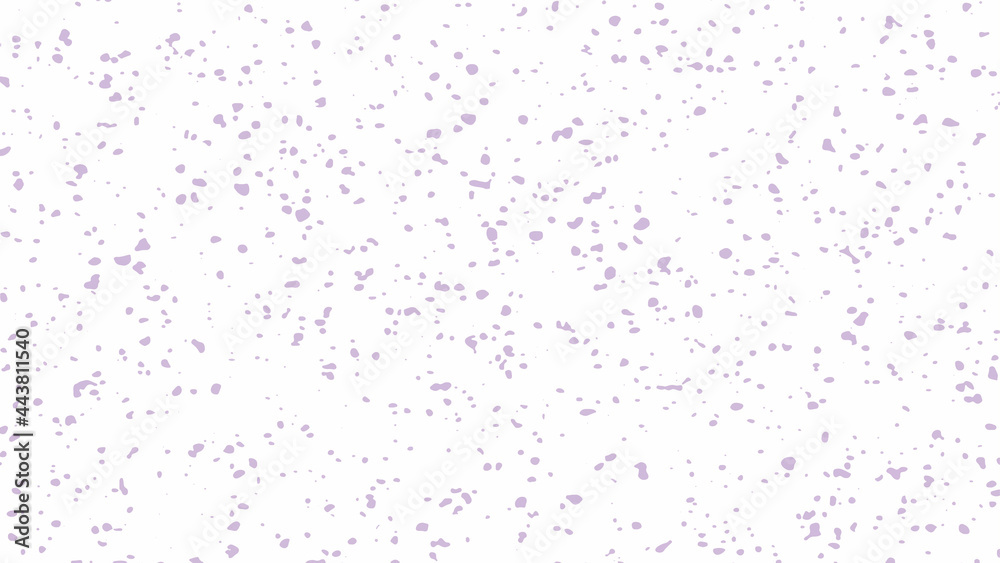 Small purple spots on white background, grunge backdrop. Small purple spots on white background, grunge backdrop.
