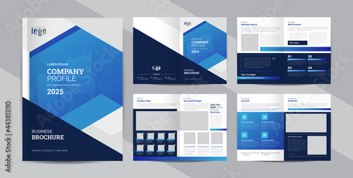 Corporate Brochure template layout design with modern cover page for annual report and company profile, presentations, leaflet, booklet and catalog design .and a4 size editable vector design.