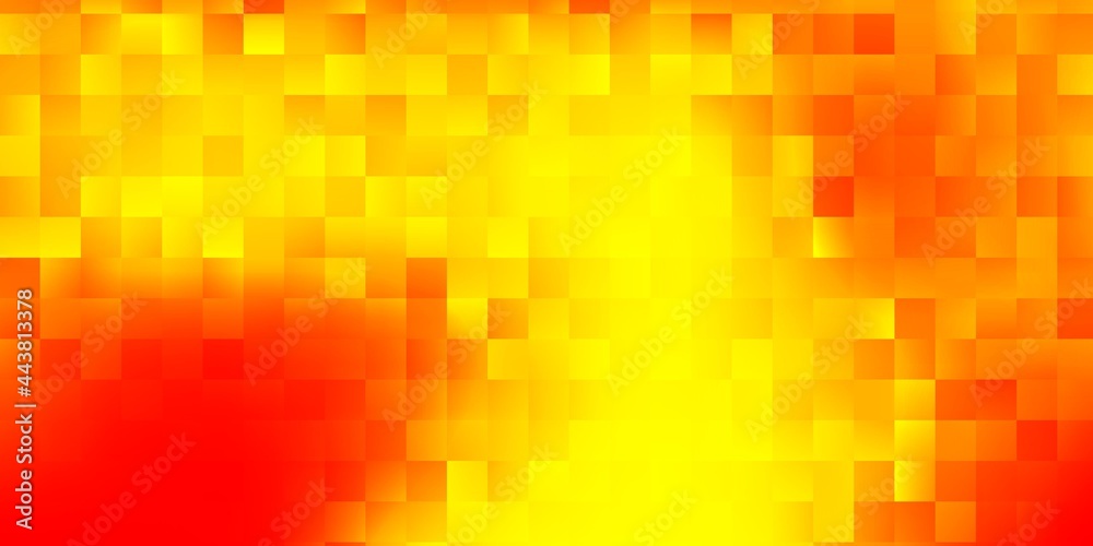 Light orange vector template with abstract forms.