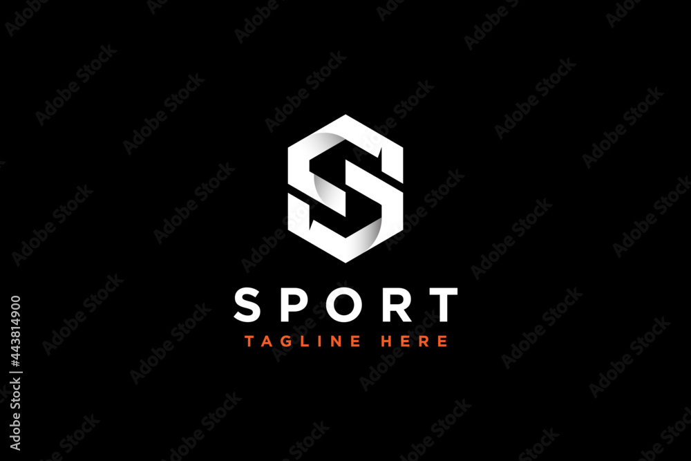 Obraz premium Initial letter S logo design vector illustration. Letter S suitable for business and sport company logos.