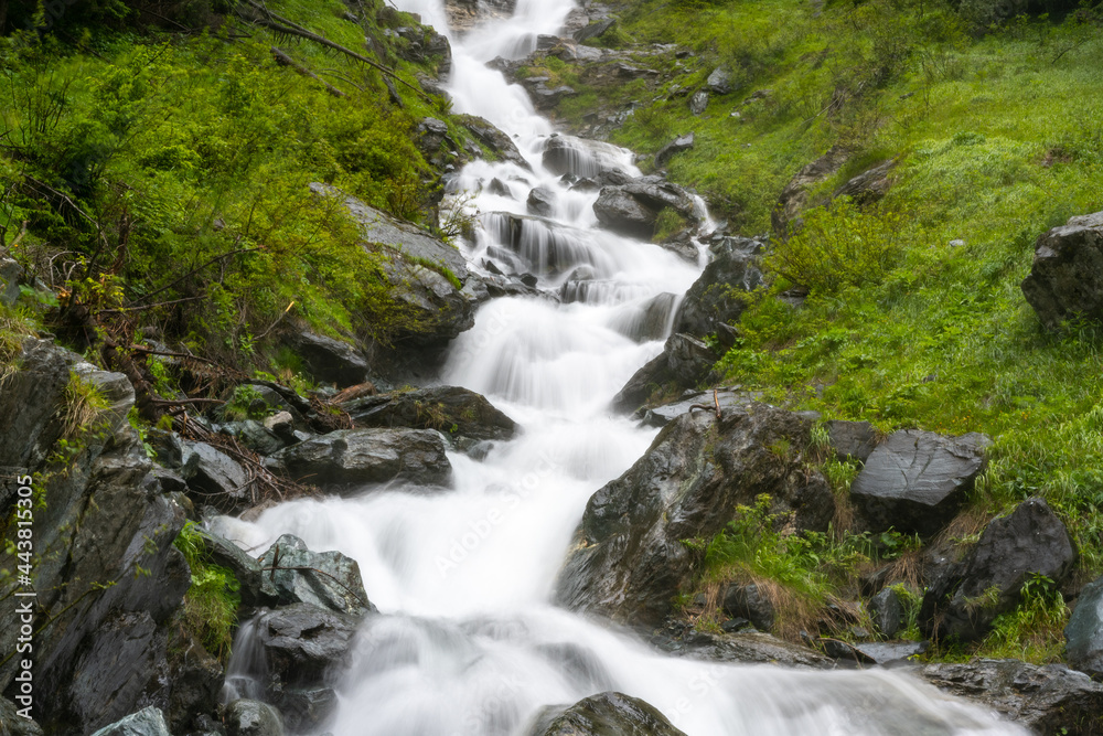 small waterfall on the way to Grossglockner Austria
small waterfall on the way to Grossglockner Austria