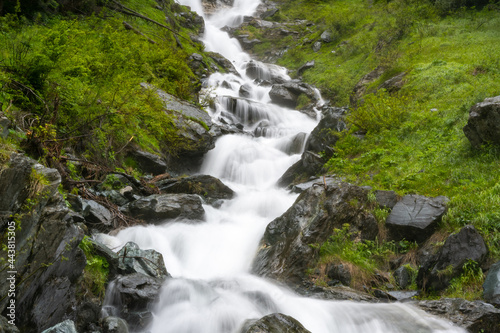 small waterfall on the way to Grossglockner Austria 
