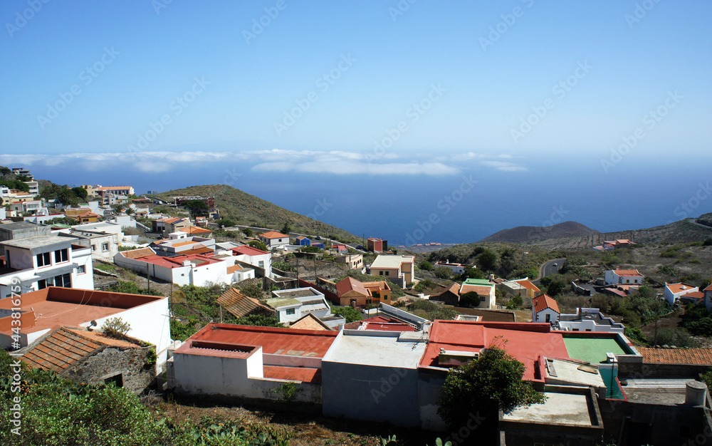 The small town of Villa de Valverde is the capital of the island of El Hierro, Canary Islands, Spain.