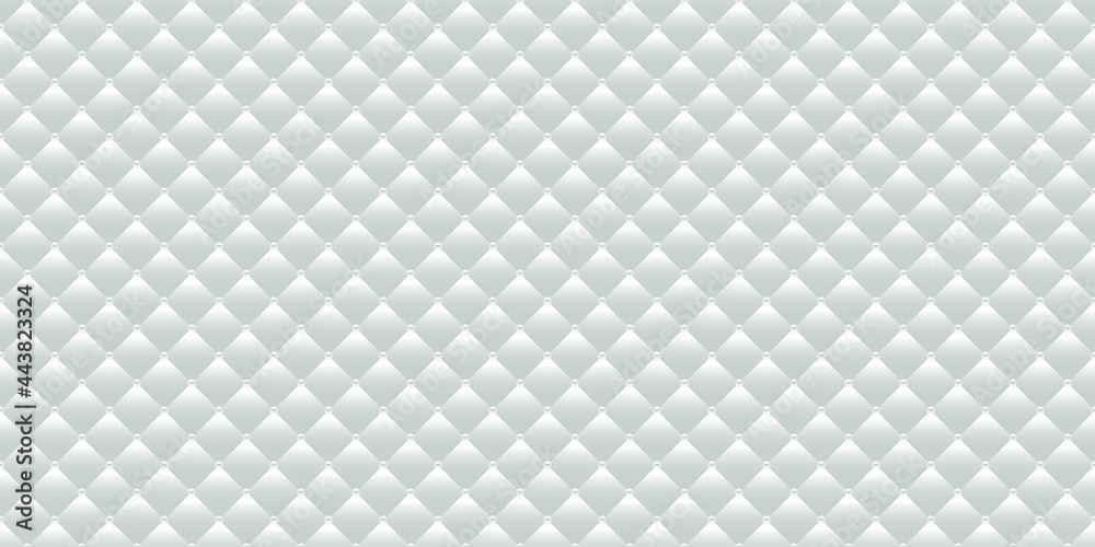 White luxury background with pearls and rhombuses. Seamless vector illustration. White luxury background with pearls and rhombuses. Seamless vector illustration.