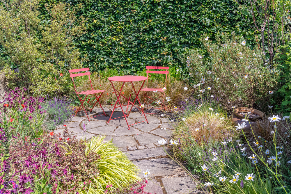 Corner table cheap and chairs garden