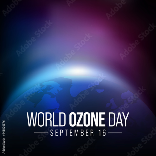 World Ozone day is observed every year on September 16 to spread awareness among people about the depletion of Ozone Layer and find possible solutions to preserve it. Vector illustration
