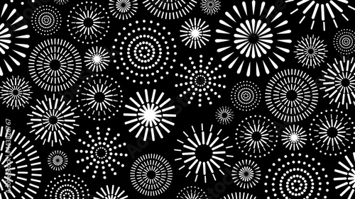 white fireworks background isolated on background , Illustration Vector EPS 10