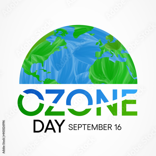 World Ozone day is observed every year on September 16 to spread awareness among people about the depletion of Ozone Layer and find possible solutions to preserve it. Vector illustration