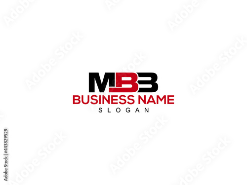 Letter MBB Logo Icon Vector Image Design photo