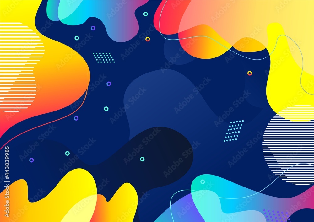 Memphis style background. Abstract background. Vector illustration.