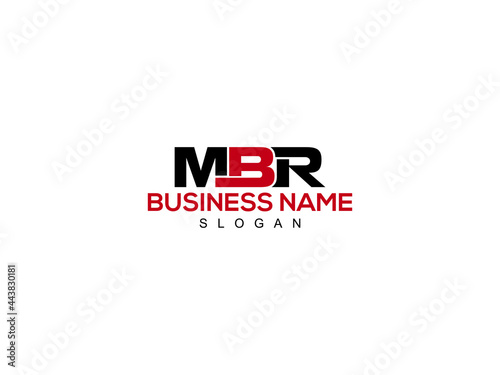 Letter MBR Logo Icon Vector Image Design For Company or Business photo