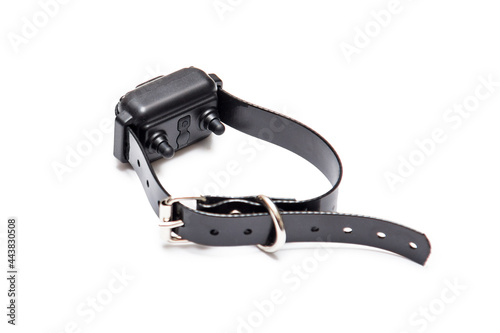 Vibration collar isolated on white