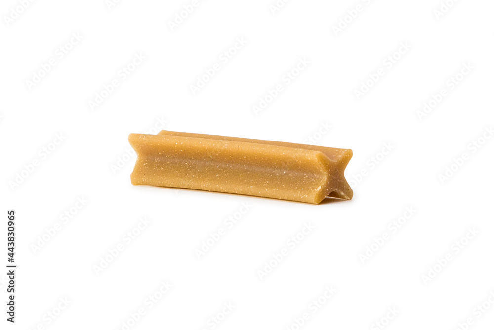 Dog and cat treats isolated on a white background