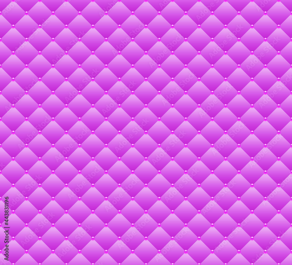 Pink luxury background with pink beads and rhombuses. Seamless vector illustration. Pink luxury background with pink beads and rhombuses. Seamless vector illustration.