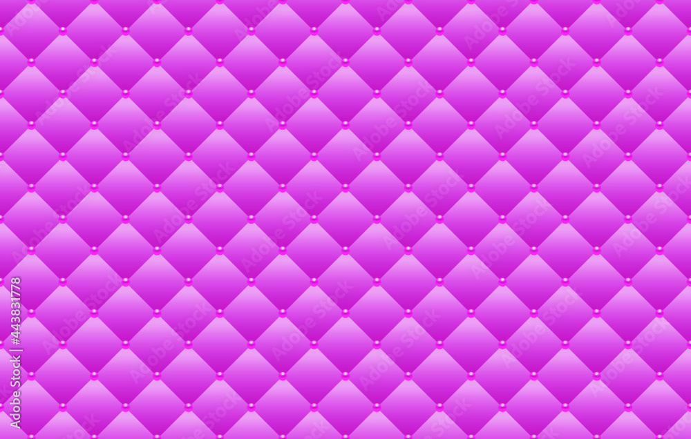 Pink luxury background with pink beads and rhombuses. Seamless vector illustration. Pink luxury background with pink beads and rhombuses. Seamless vector illustration.