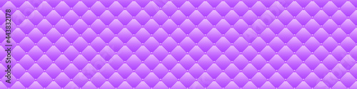 Violet luxury background with violet beads. Seamless vector illustration. 