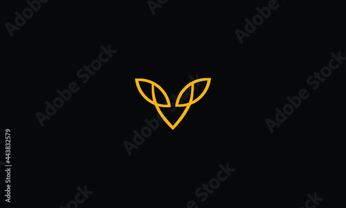 Simple Wolf Creative Concept Logo Design Template