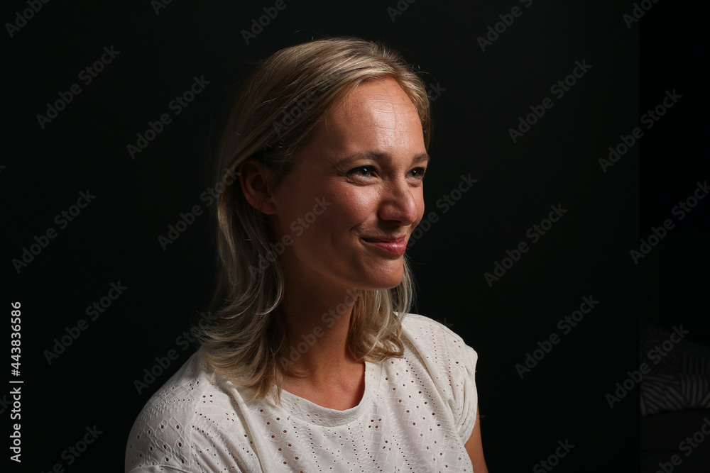Portrait of a beautiful young woman Portrait of a beautiful young woman