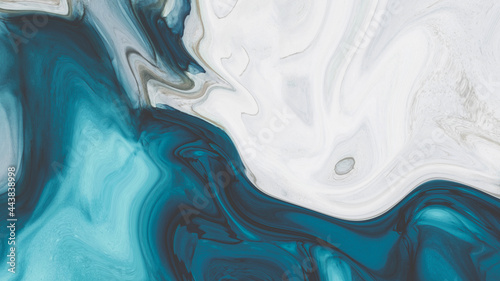 Illustration of liquid acry...