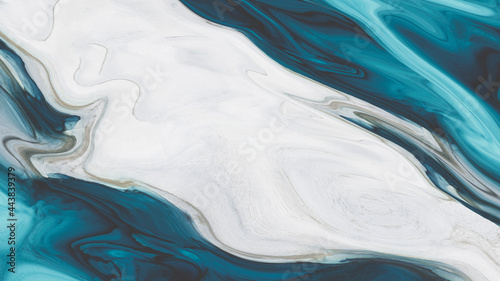 Illustration of liquid acry...
