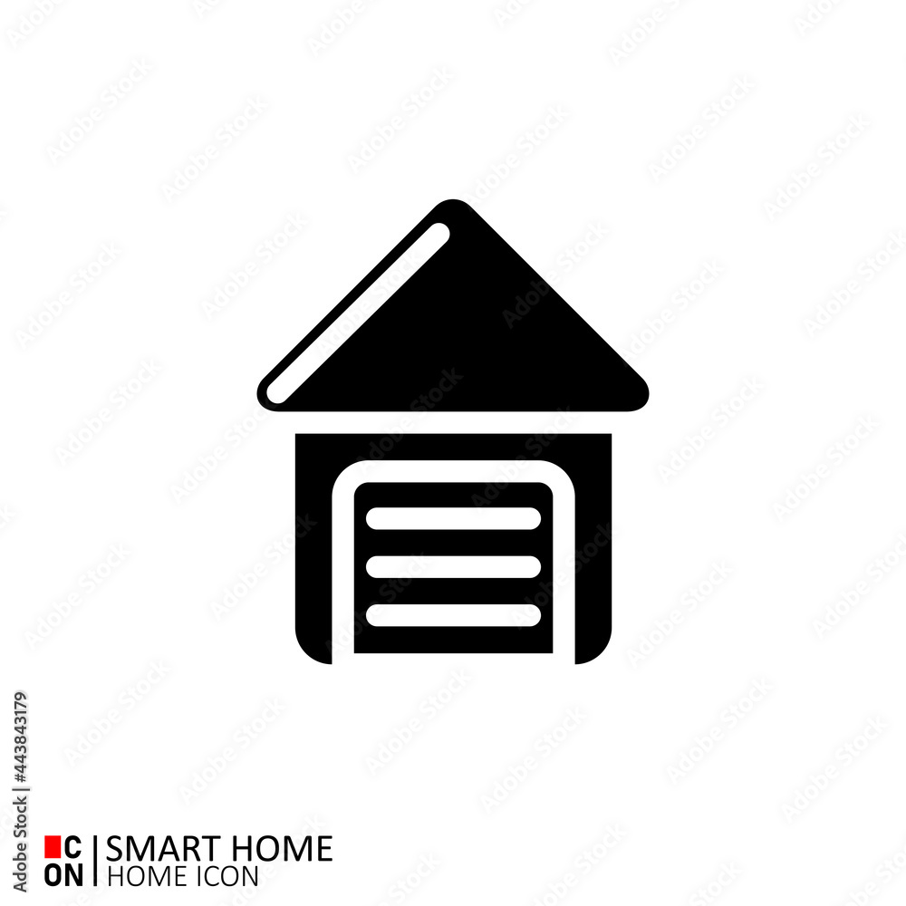 Vector image of smart home interface icon Vector image of smart home interface icon