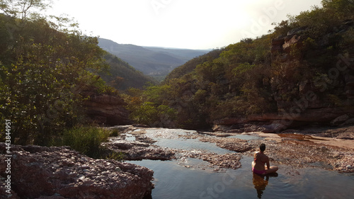 river in the mountains