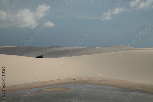 sand dunes and sky