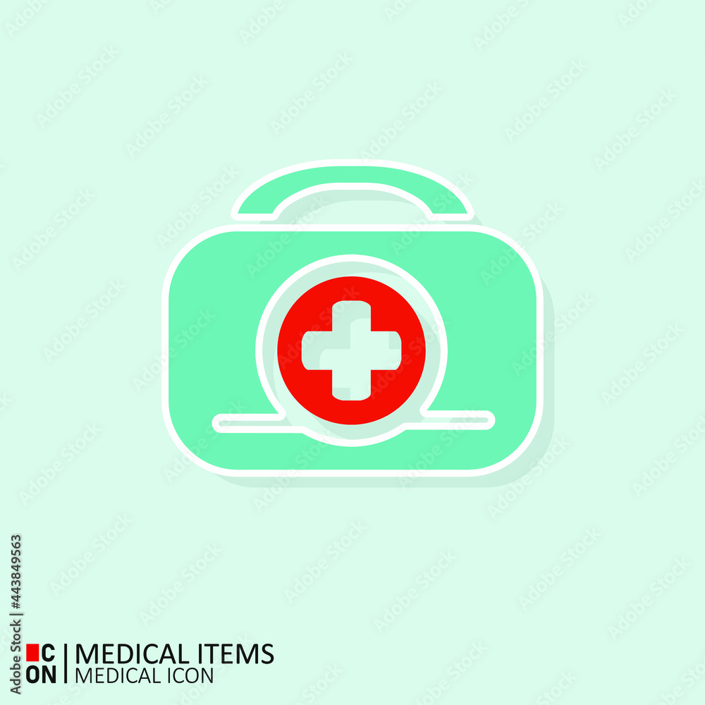 Vector image of medical equipment Vector image of medical equipment
