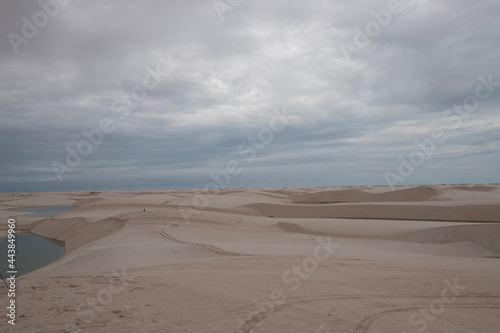 sand dunes and sky