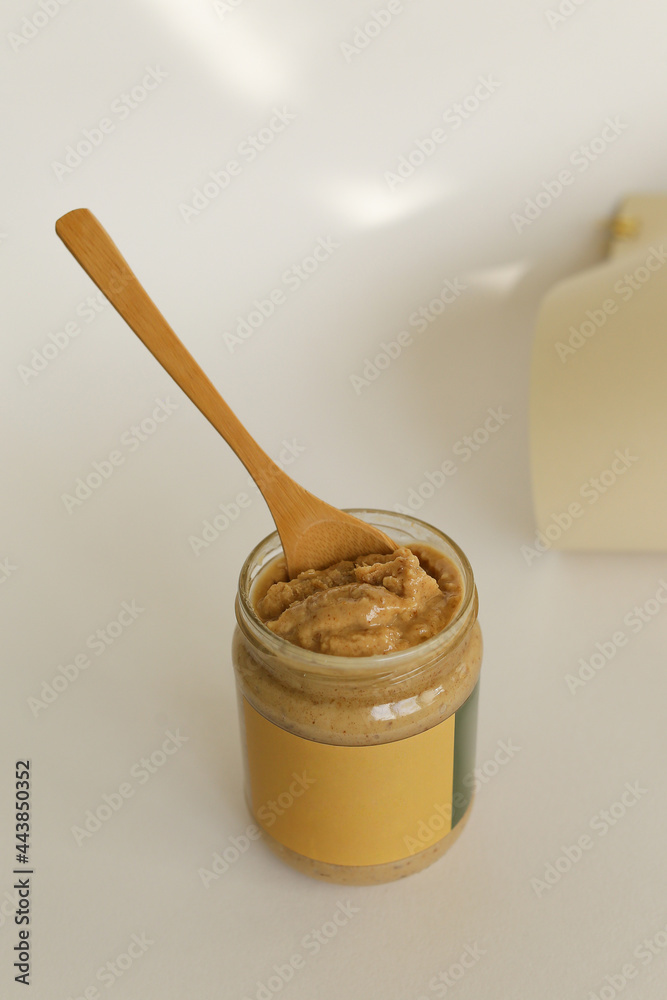Texture close up Almond Butter or Peanut butter Texture close up Almond Butter or Peanut butter