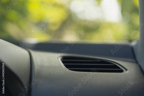 car ventilation system. air conditioner in the car