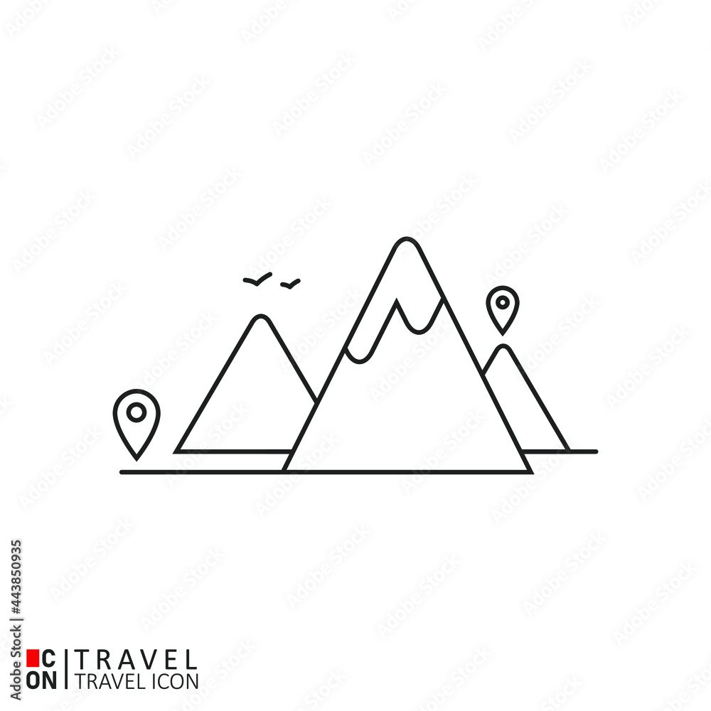 Conception of travel. Vector picture Conception of travel. Vector picture