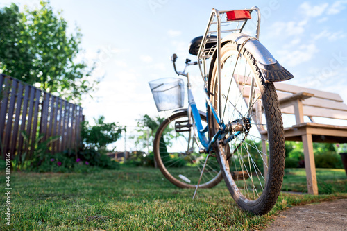 dirty bike after a ride