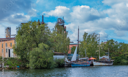 Wallpaper Mural Stockholm Boats Torontodigital.ca