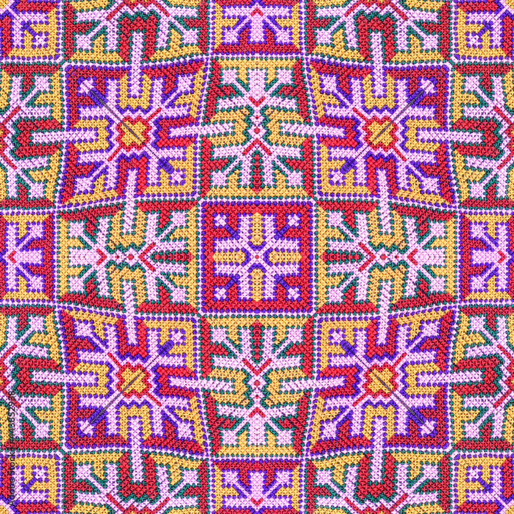 Seamless kaleidoscope or endless pattern for ceramic tile, wallpaper, linoleum, textile, web page background used. Seamless kaleidoscope or endless pattern for ceramic tile, wallpaper, linoleum, textile, web page background used.
