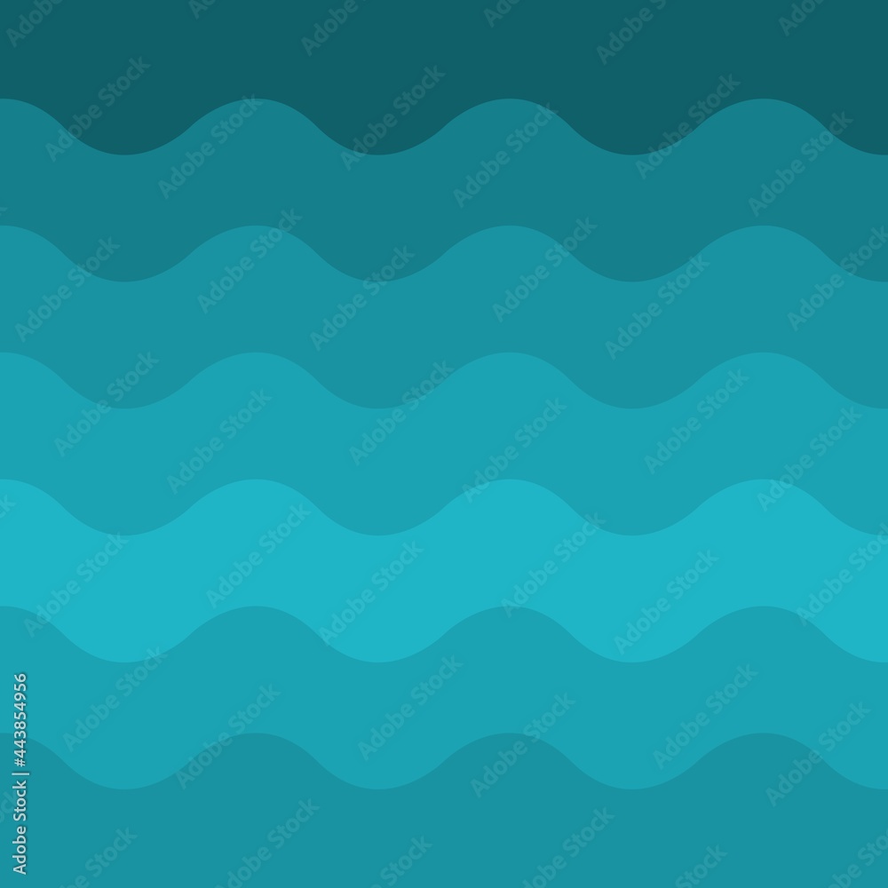 Abstract sea waves background