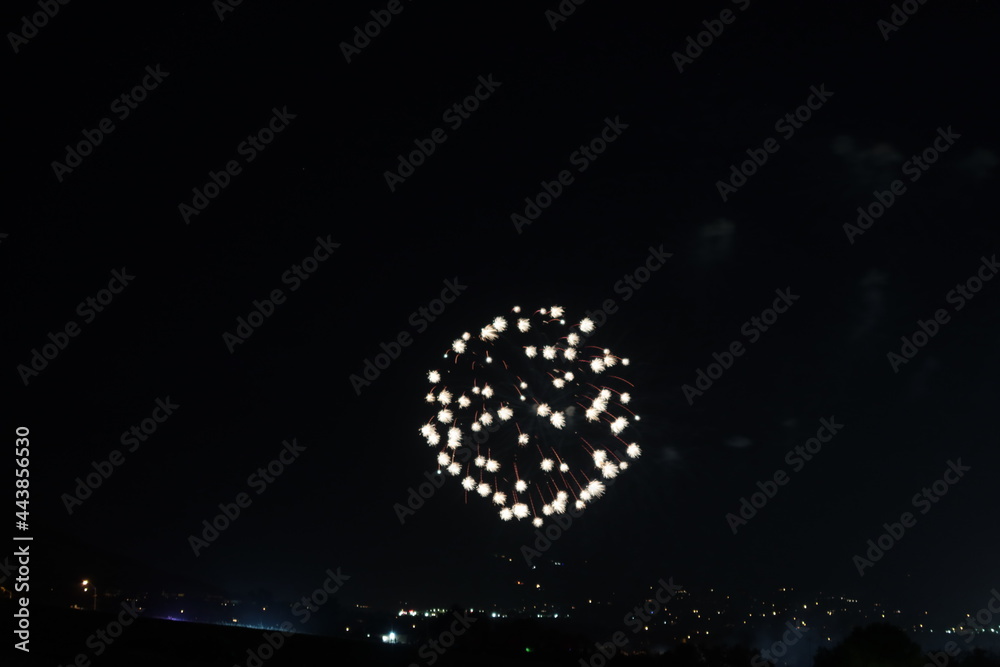 Fireworks Displays with Room for Graphics
